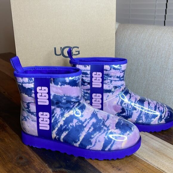 UGG Classic Clear Mini Marble - Picture 1 of 6